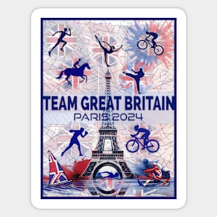 Team Great Britain - Paris 2024 (Version 2) Sticker